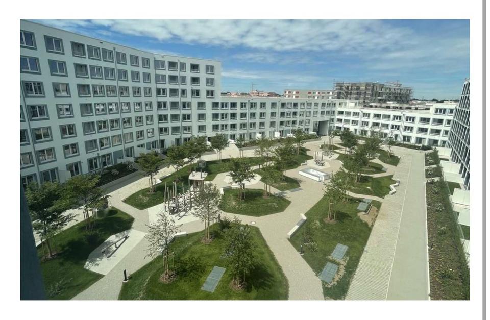 Thumbnail-Am Schlosspark: Hochwertige 3-Zi-Neubauwohnung mit Loggia & TG (P