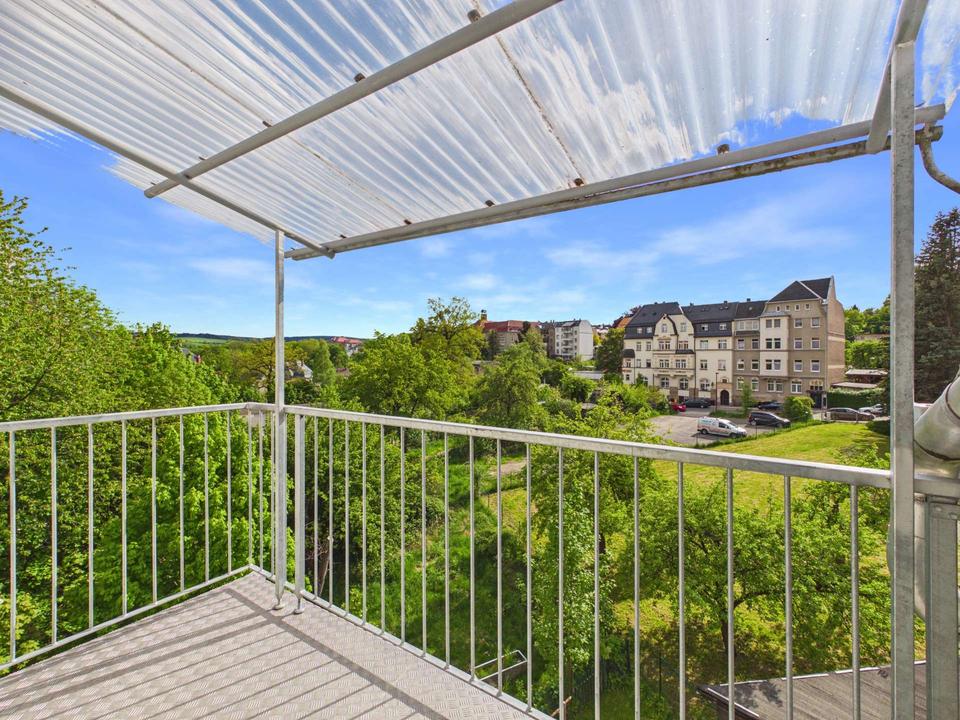 Thumbnail-4-Raum Familienwohnung mit Balkon in Auerbach