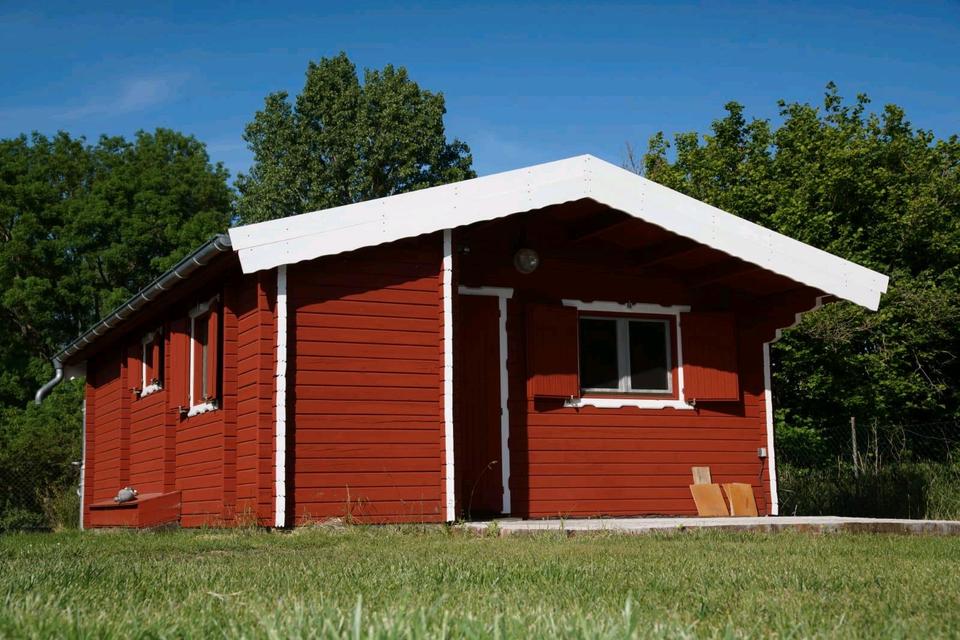 Thumbnail-Ferienhaus FeWo Blockhaus Urlaub Groß Quassow ruhige Lage