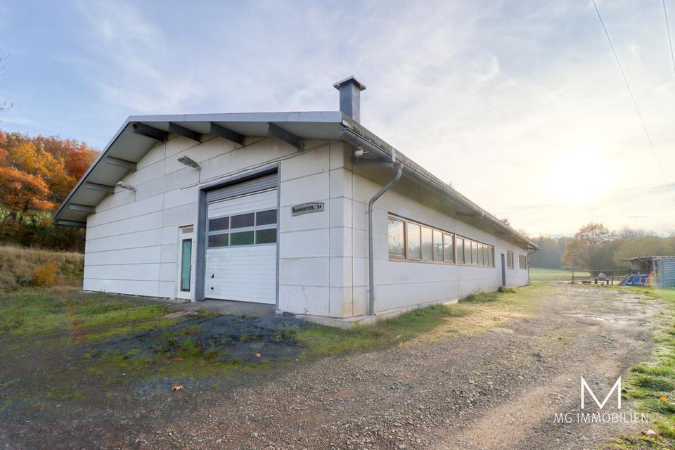 Thumbnail-MG - Lager- Fertigunshalle in Pfeffelbach mit Freifläche