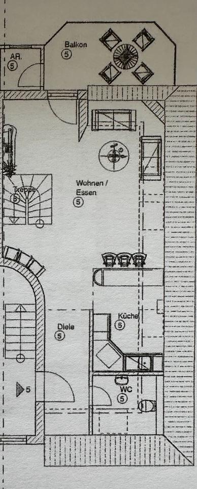 Thumbnail-Moderne 2-Zimmer-Maisonette mit Balkon & Stellplatz in Dortmund S