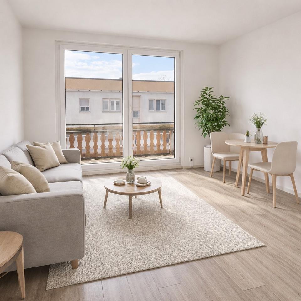 Thumbnail-Modern renovierte 2-Raum Wohnung mit Balkon EBK in Wörlitz