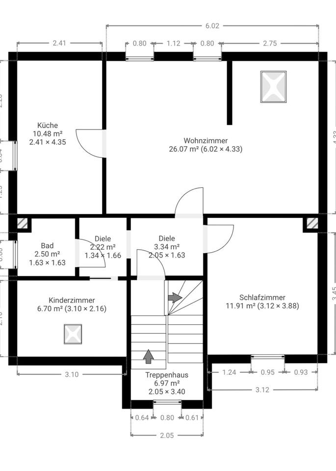 Thumbnail-Neue 3 Zimmer Wohnung zu vermieten
