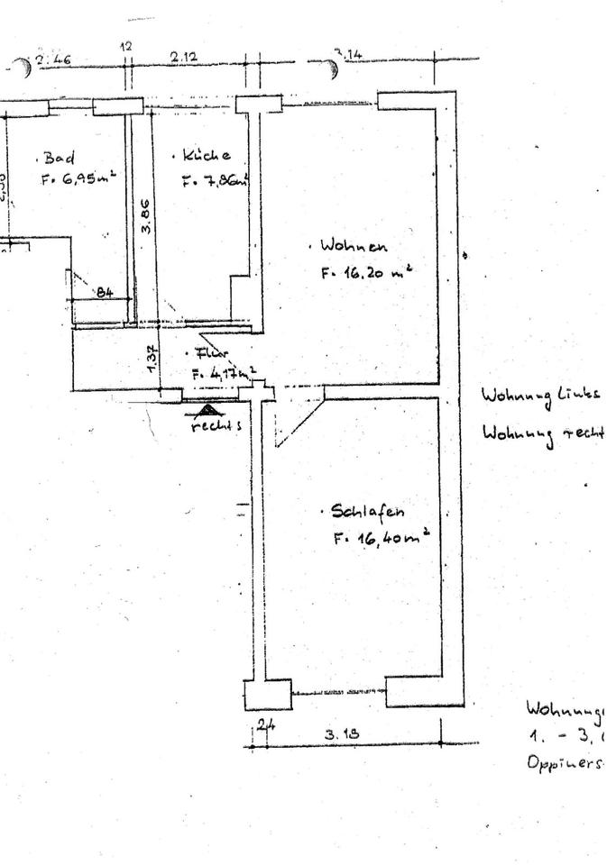 Thumbnail-2 Zimmer Wohnung