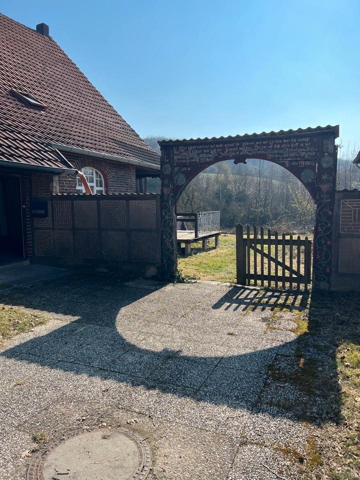 Thumbnail-Bauernhof, Resthof, ländliches Anwesen mit 9ha Acker, Wald Wiese