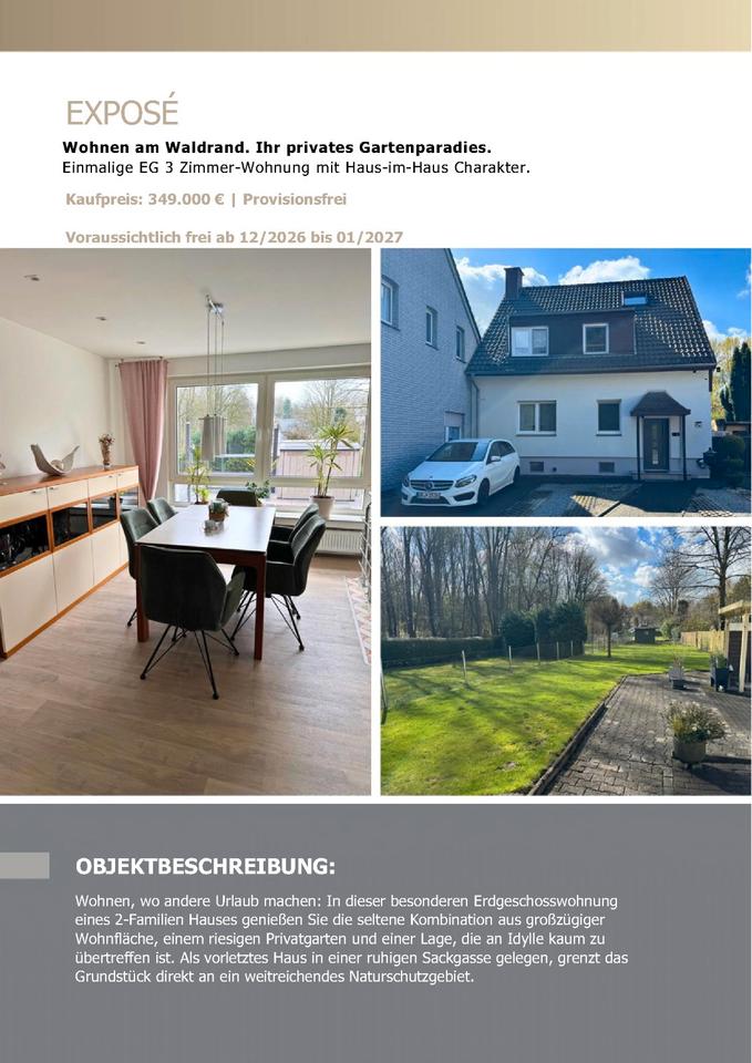 Thumbnail-Einmalige 3,5 Zimmer Eigentumswohnung mit Haus-im Haus Charakter
