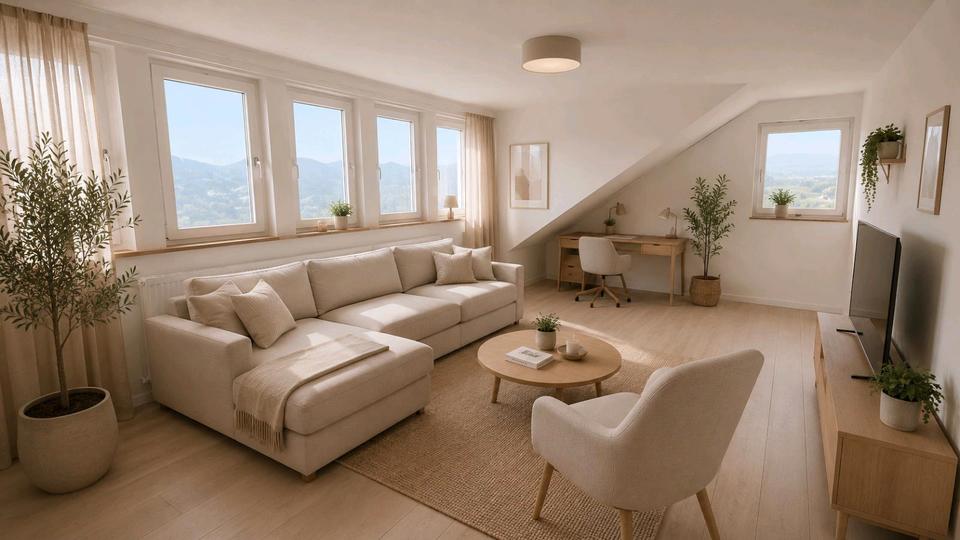 Thumbnail-Stilvoll wohnen in Bad Nauheim-Steinfurth - 3-Zi-DG-Wohnung