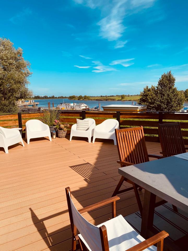 Thumbnail-Ferienhaus Ferienwohnung Urlaub Nordsee Elbe Dachterrasse