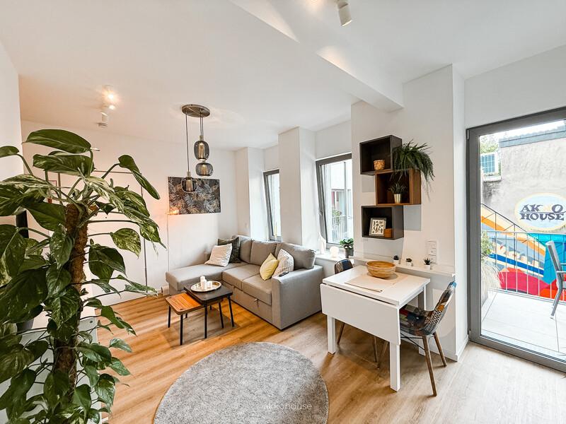 Thumbnail-B2- Stilvoll wohnen im Herzen von Aachen – WG geeignetes Neubau-Apartment mit (Teil-)Möblierung