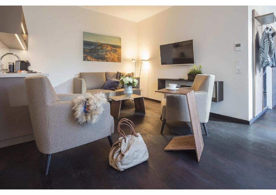 Thumbnail-Traumhaftes 2-Raum Appartement mit Balkon und Terrasse im Hotel MeerblickD21 auf Norderney – Perfekt für 2 Gäste!