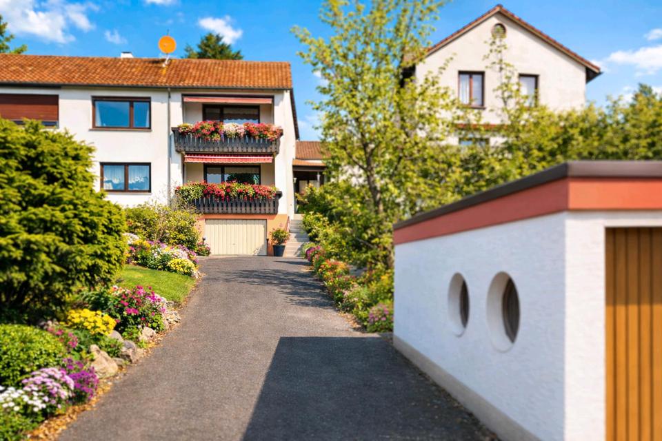 Thumbnail-DHH mit Traum-Ausblick in Südhanglage in Schweinheim