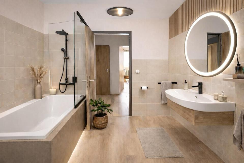 Thumbnail-Frisch sanierte, lichtdurchflutete 3,5 Zi. Wohnung mit Südbalkon