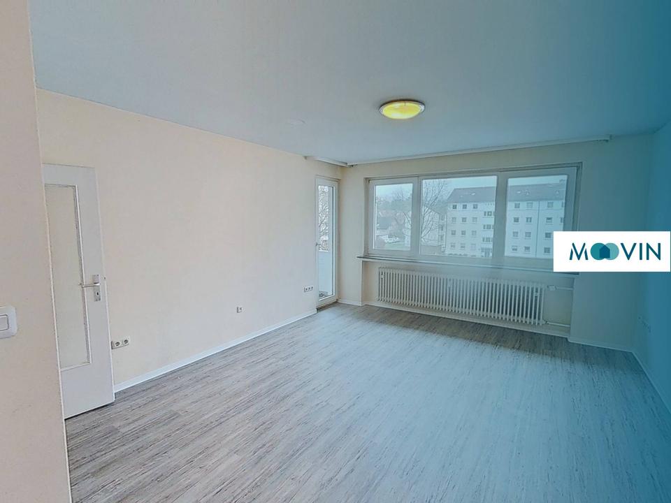 Thumbnail-Helle 3-Zimmer-Wohnung mit BALKON und TAGESLICHTBAD