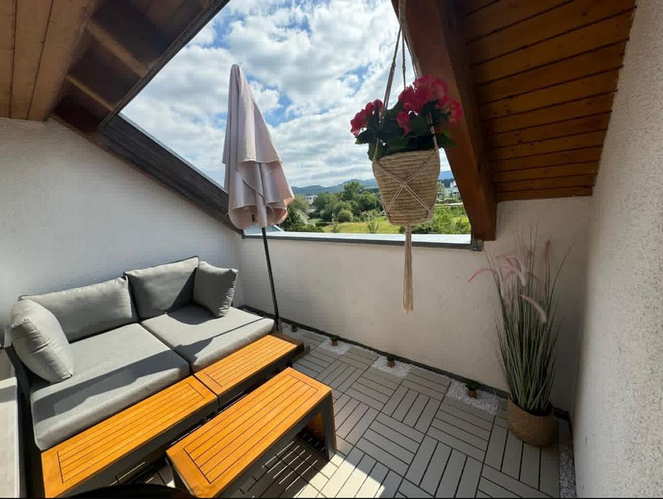 Thumbnail-Stilvolle 3,5-Zimmer-Maisonettewohnung mit Dachloggia