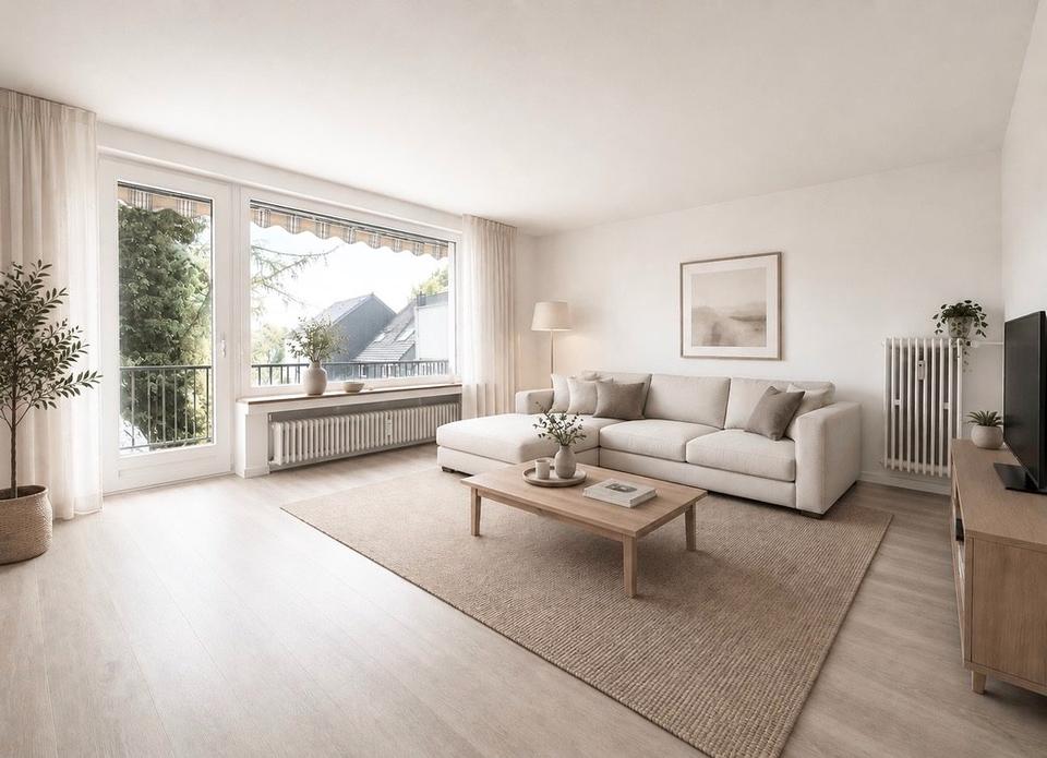 Thumbnail-Altenbochum - Frisch renovierte 3,5-Zimmer-Wohnung mit Balkon