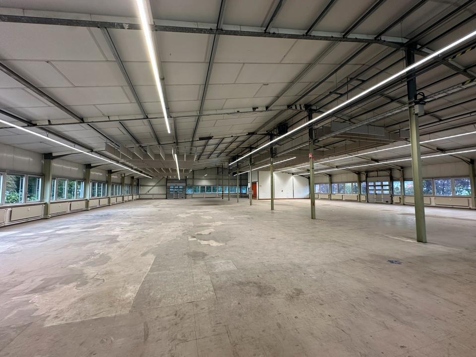 Thumbnail-Ca. 1370 m² Rampenhalle, Stellplätze,WC und Bürofläche