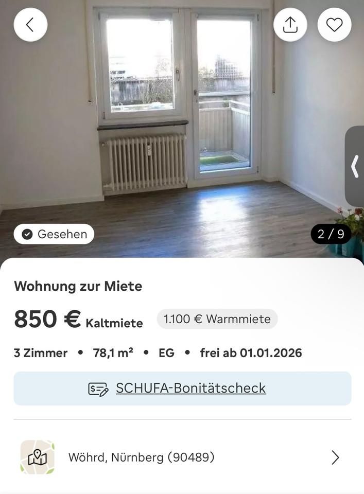 Thumbnail-Wohnung zu vermieten bei wördersee