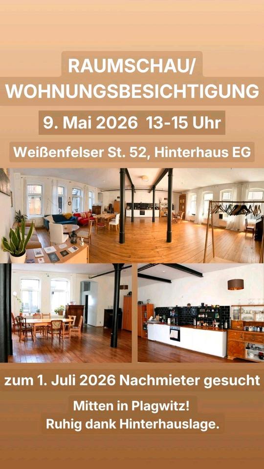 Thumbnail-Wohnen undoder Gewerbe in Plagwitz, Raumschau 9.Mai(früher)!!!