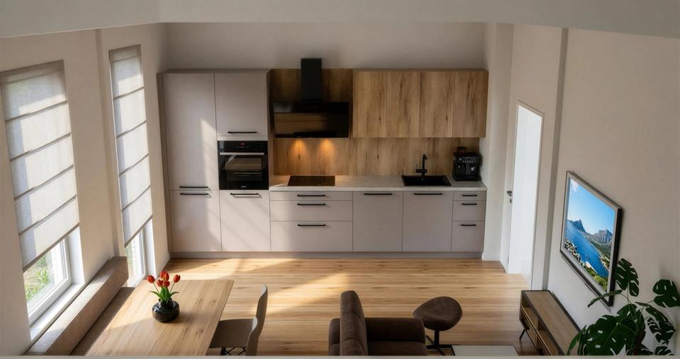 Thumbnail- ERSTBEZUG - top EBK - Balkon - Stellplatz - Parkett - BEZUG AB 01.06.26 