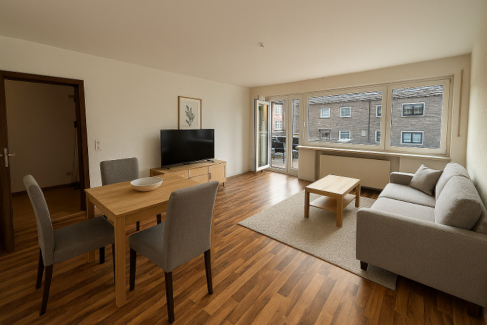 Thumbnail-Vollmöblierte 2-Zimmer-Wohnung mit Balkon - Stadionviertel Neuss