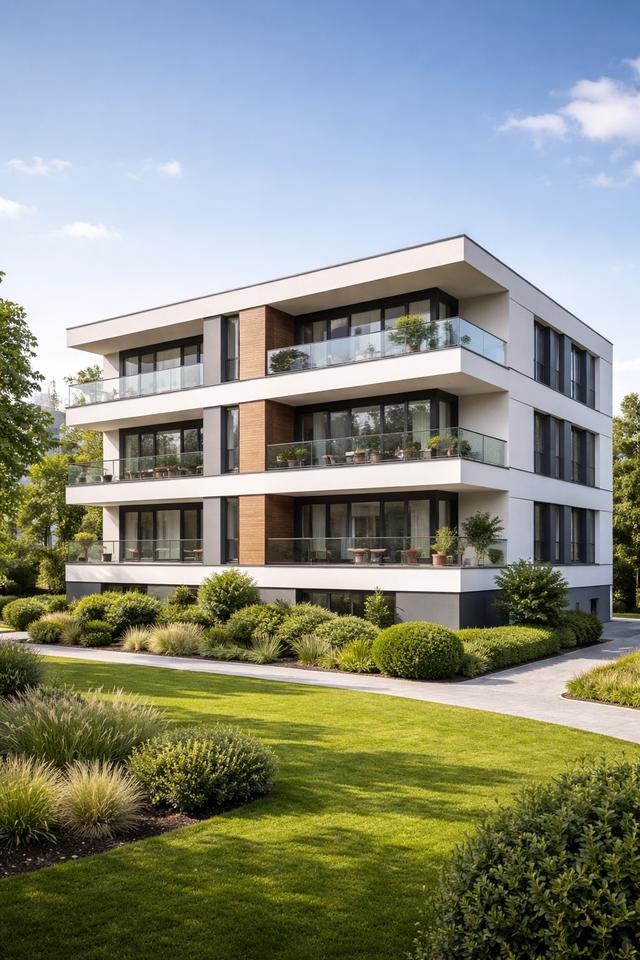 Thumbnail-Moderne 5 Zimmer Wohnung mit großem Balkon - Erstbezug