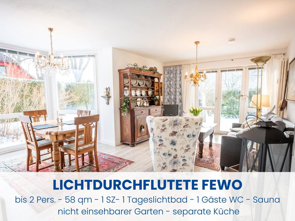 Thumbnail-Ferienwohnung Darß ruhig Sauna Garten Terrasse 2 P Born Ostsee