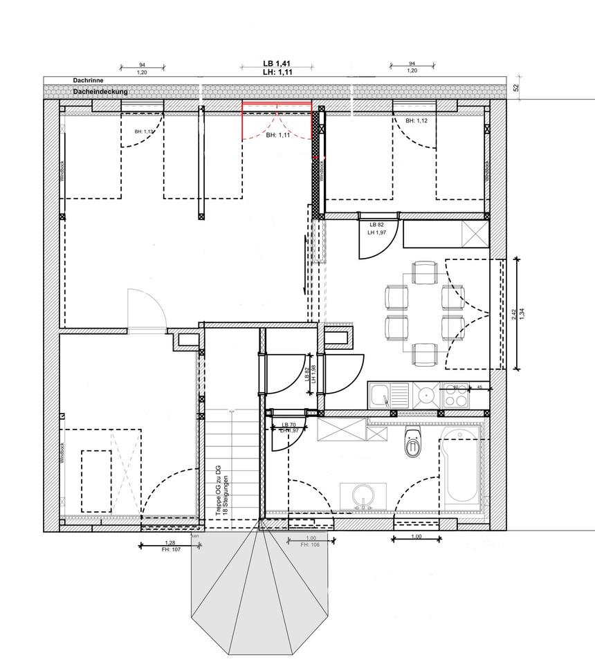 Thumbnail-Wohnung im Zentrumsbereich Wurzen, 2,5-Raum-Dachgeschosswohnung