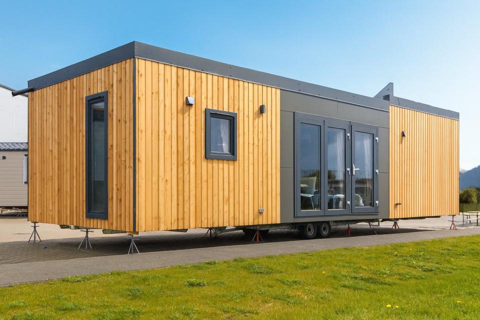 Thumbnail-Modernes Modulhaus – 40 m², vollmöbliert, hochwertig ausgestattet & top isoliert