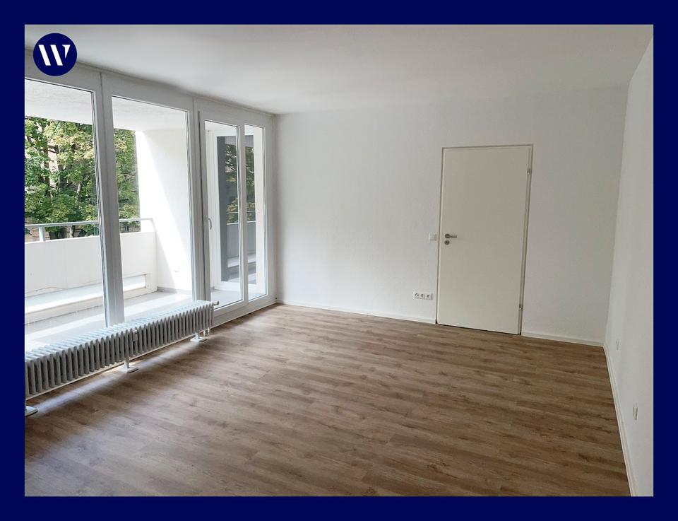 Thumbnail-Helle + renovierte 2-Zimmer-Wohnung mit Balkon, guter Schnitt, separate Küche, Duschbad, Aufzug