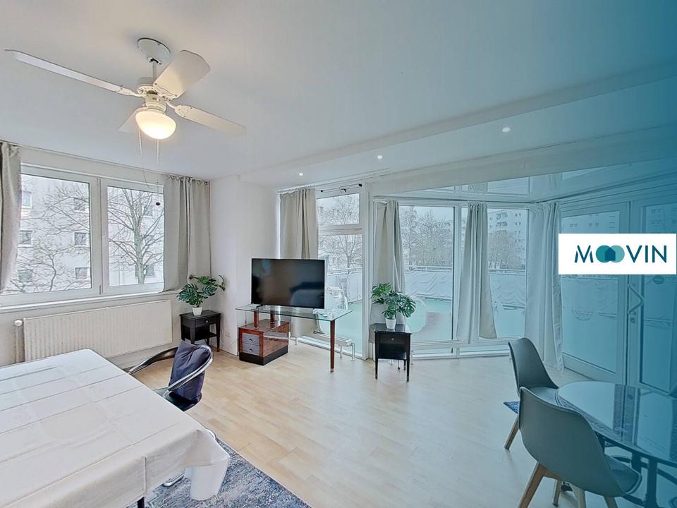 Thumbnail-Geschmackvoll möblierte 3-Zimmer-Wohnung mit EBK und großer Dachterrasse in Neu-Hohenschönhausen