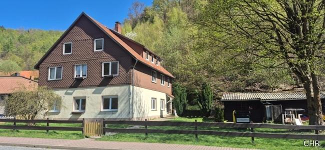Thumbnail-Geräumige Vierzimmerwohnung im Erdgeschoss mit Gartennutzung im schönen Bergdorf Wieda