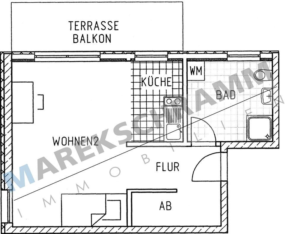 Thumbnail-gemütliche und schöne 1-Zimmerwohnung in Prof.-Philippow-Straße 1b in neu gebauter Appartementanlage direkt auf dem Campus