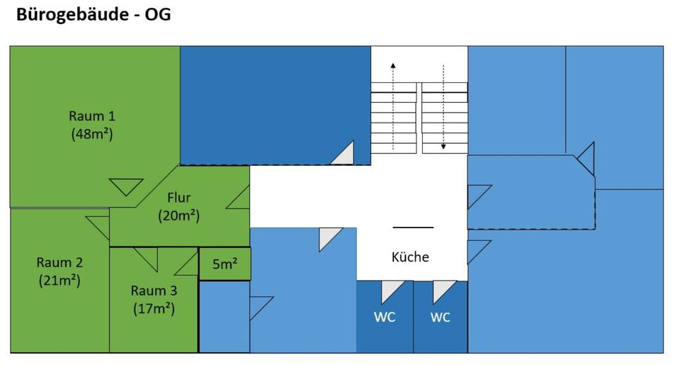 Thumbnail-Büroräume mit Lager