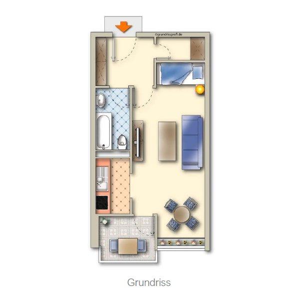 Thumbnail-1-Zimmerwohnung in BlumlageAltencelle 29221