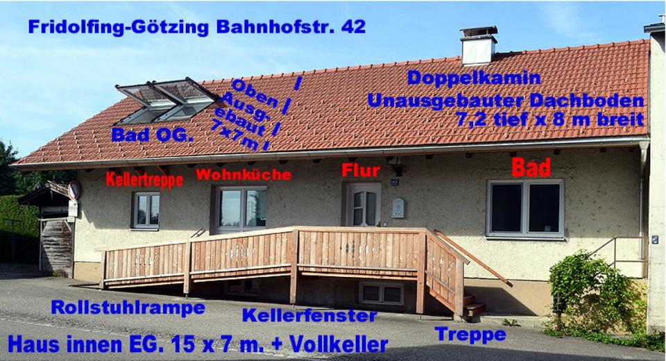 Thumbnail-Haus mit 70 KW. PV Fridolfing Waging am See 398 000 Notverkauf