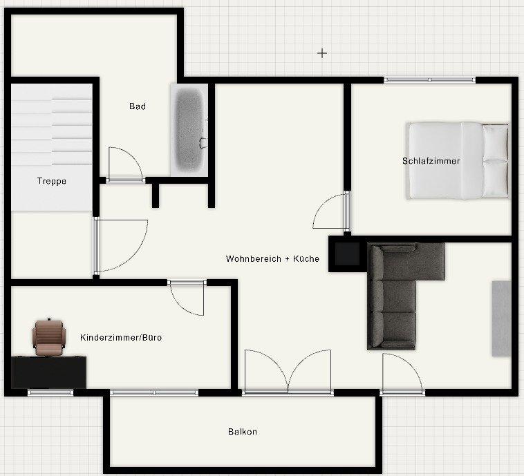 Thumbnail-3-Zimmer-Neubauwohnung zur Miete – Erstbezug (72m2)