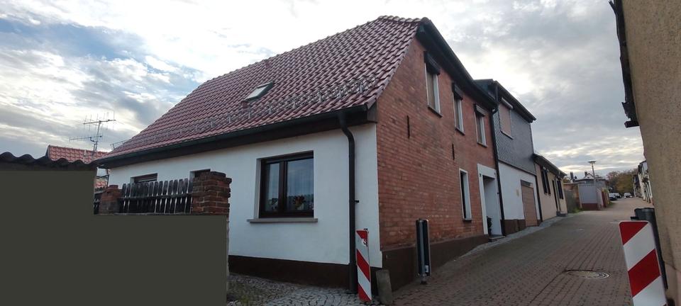 Thumbnail-Reihenendhaus 2 Wohnungen Doppel-Garage Büro Werkstatt Terasse