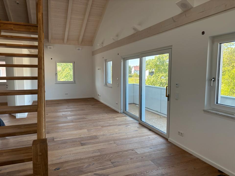 Thumbnail-2Zi-Whg, 90qm, KfW 40+, 1.Etage, ab 01.06, 91710 GUN, 0T Mooskorb