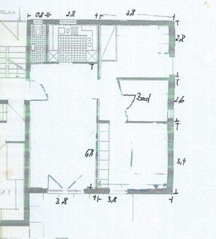 Thumbnail-Schöne 3Zi Wohnung mit kleinem Garten