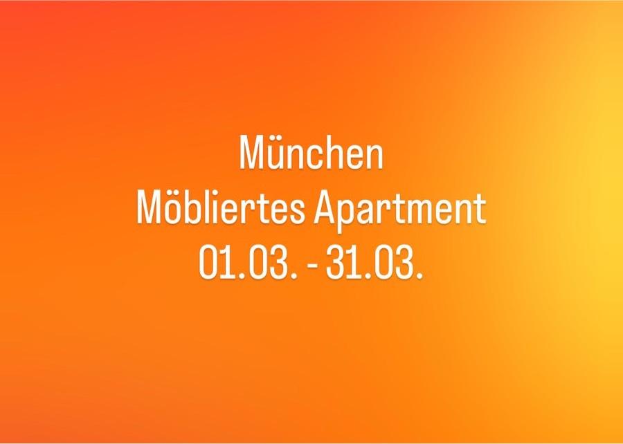 Thumbnail-Möbliertes Apartment 01.03. - 31.03.