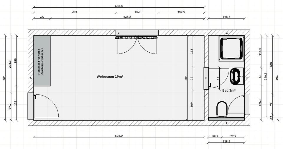 Thumbnail-1-Zimmer Wohnung Nettetal-Lobberich Zentrum. -bezugsfertig-