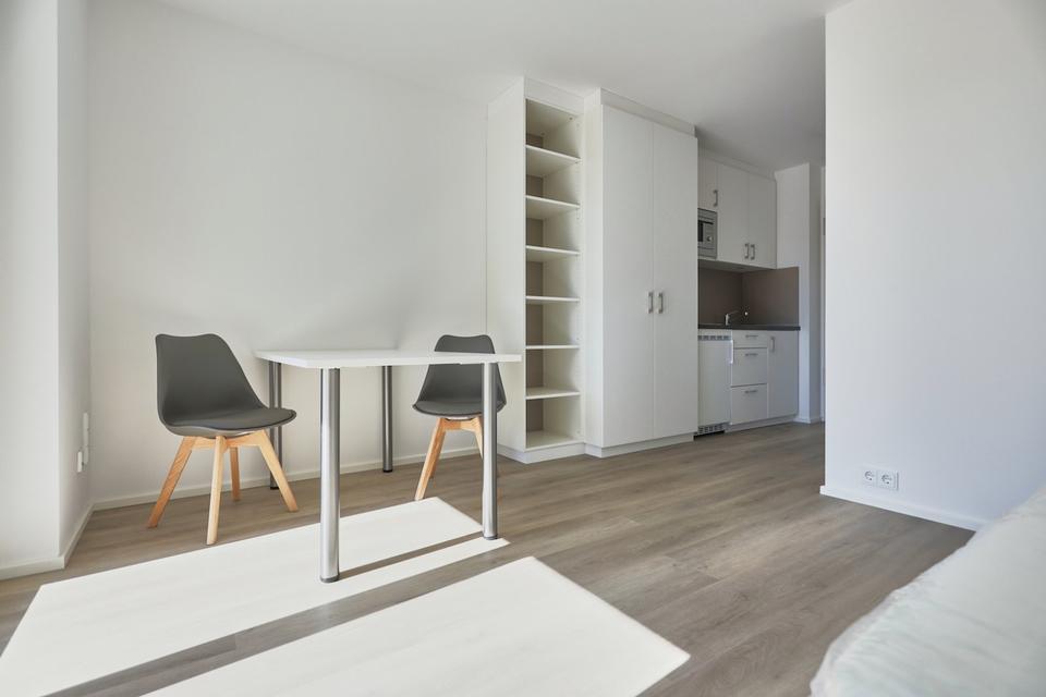 Thumbnail-Augsburg:Möbliertes 1-Zimmer-Apartment – UniTHA-Nähe – Südbalkon