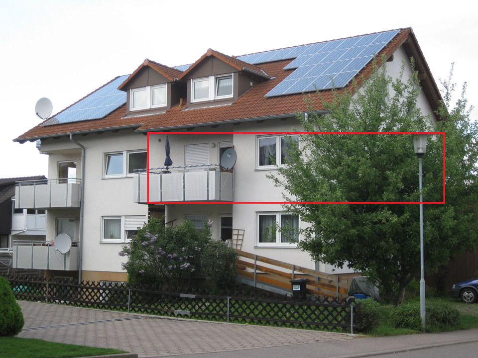 Thumbnail-3-Zi.-Wohnung mit Balkon, Garage, Stellplatz