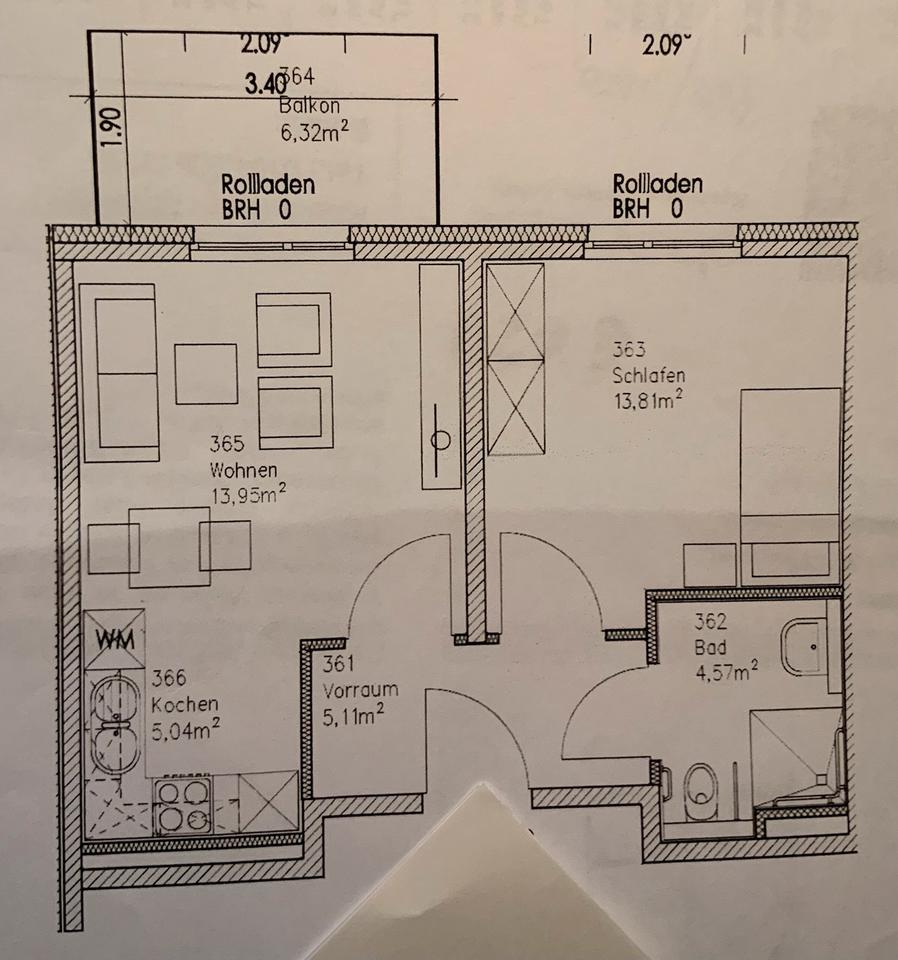 Thumbnail-2 Zi. Wohnung - Betreutes Wohnen - Bj. 2013 - Gr. Schwülper