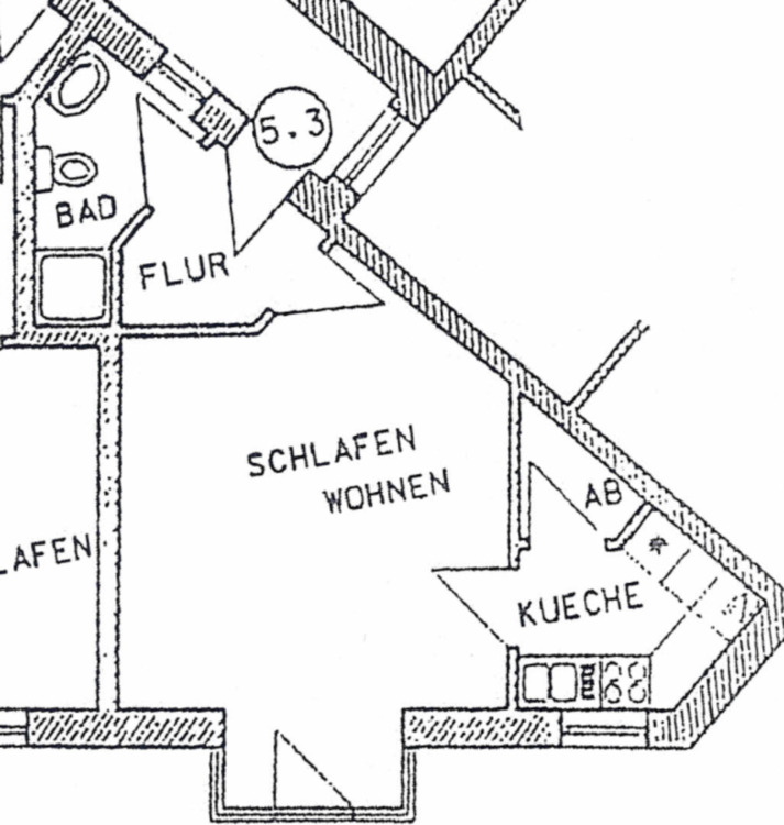 Thumbnail-Moderne 1-Zimmerwohnung