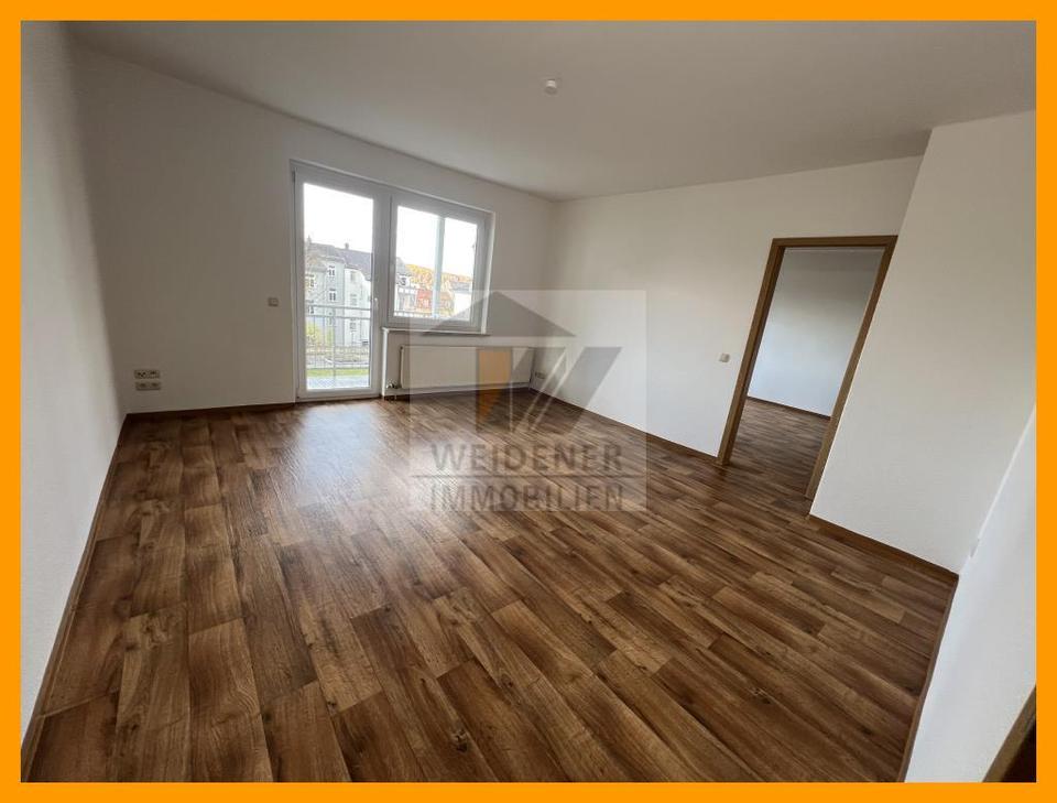 Thumbnail-Schicke 3-Raum Wohnung mit modernem Bad, Balkon und Gartennutzung in ruhiger Anliegerstraße!