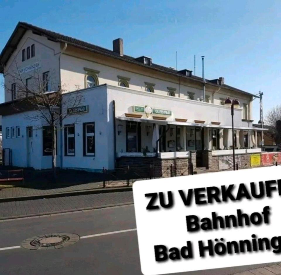 Thumbnail-Bahnhof mit Haus in Bad Hönningen zu verkaufen.