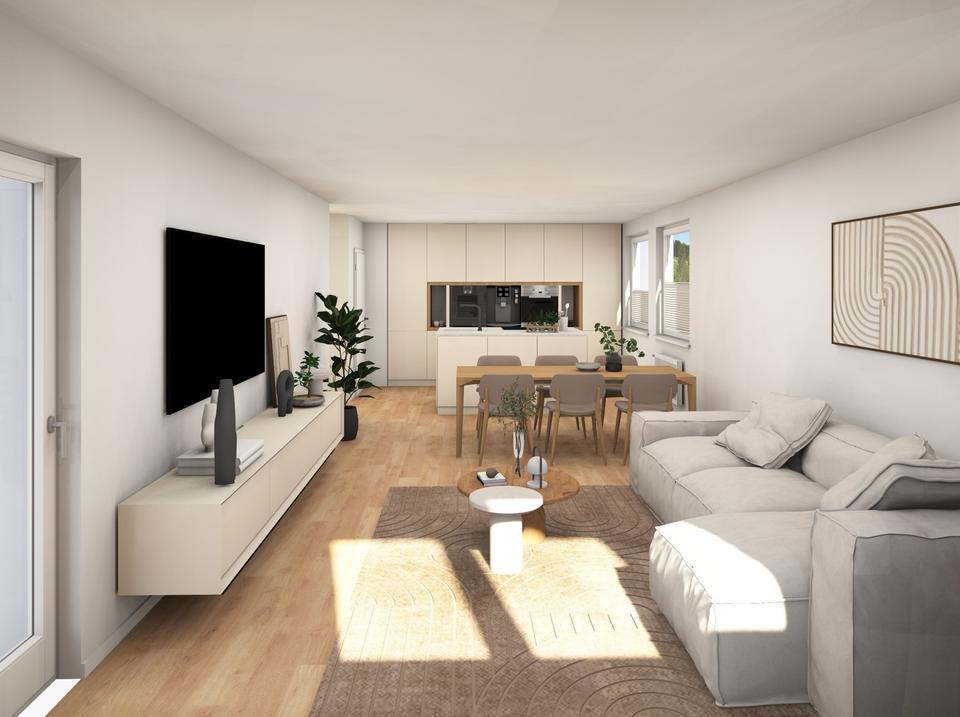 Thumbnail-3-Zimmer Wohnung mit Blick ins grüne