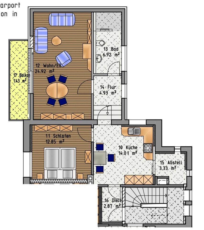 Thumbnail-Exclusive 70 qm Wohnung in Südlohn-Oedingen zu vermieten