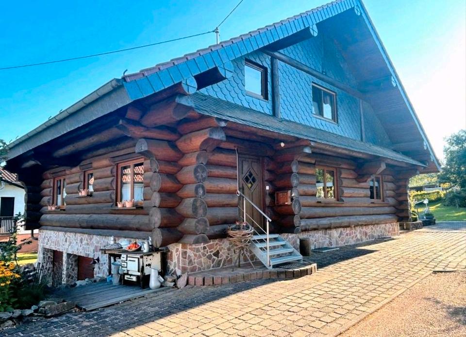 Thumbnail-Naturstammhaus Blockstammhaus in Bosen am Bostalsee